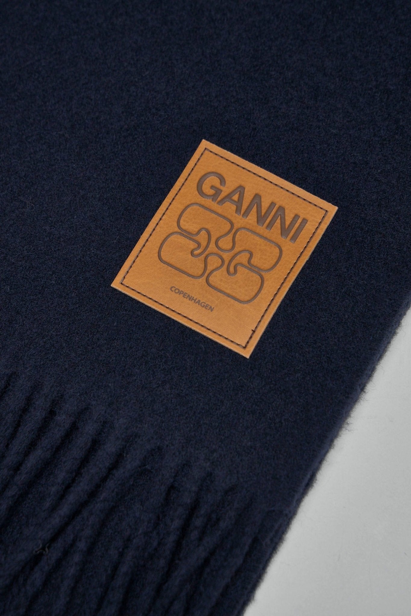 Double Face Wool Solid Scarf
