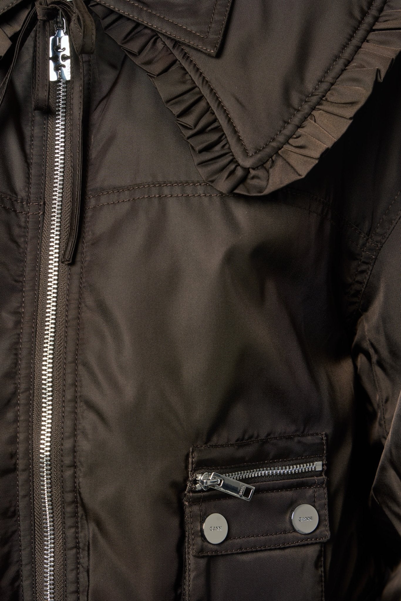 Duchesse Nylon Bomber Jacket