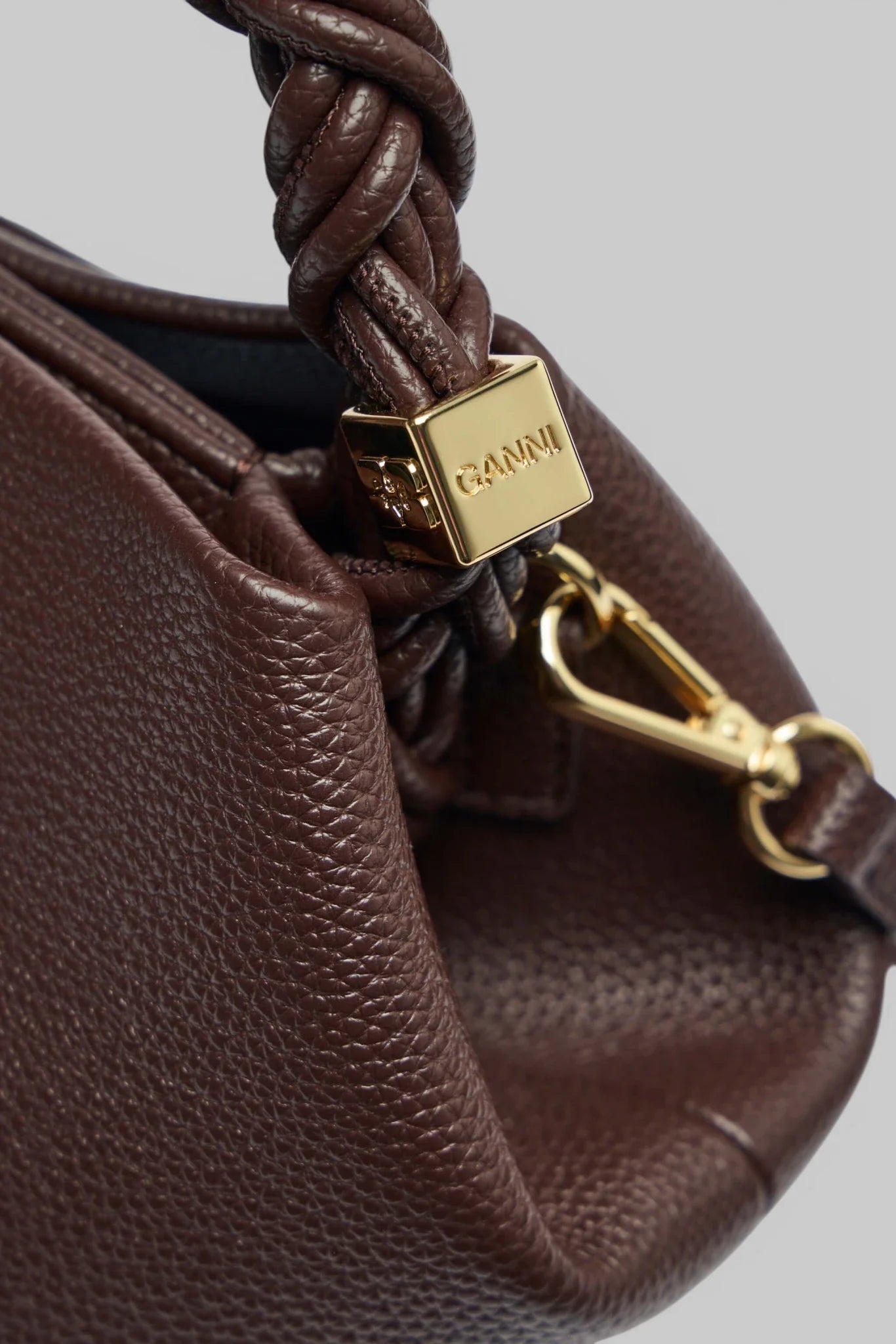 Ganni Bou Bag Small Grained
