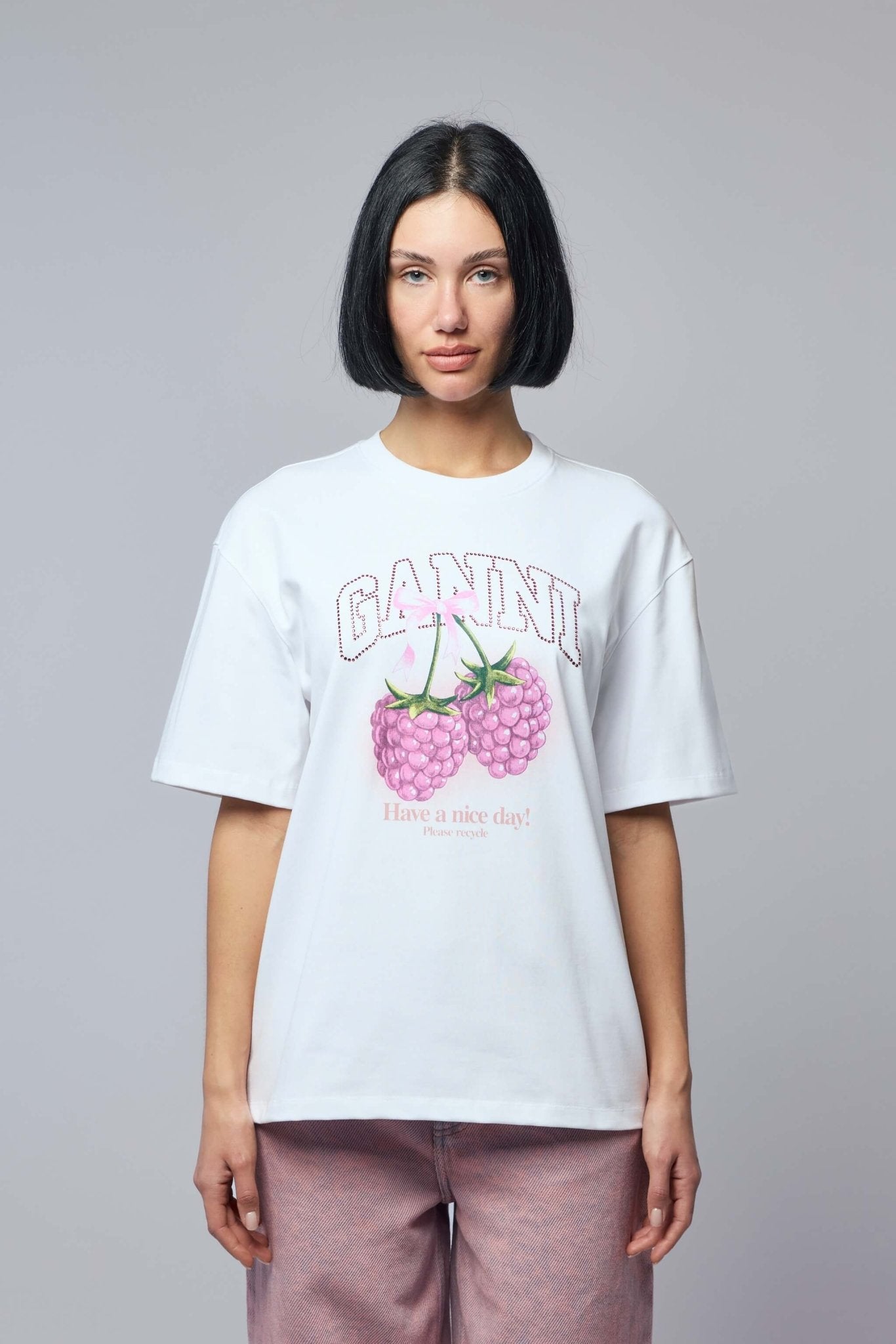 Heavy Cotton Jersey Raspberry