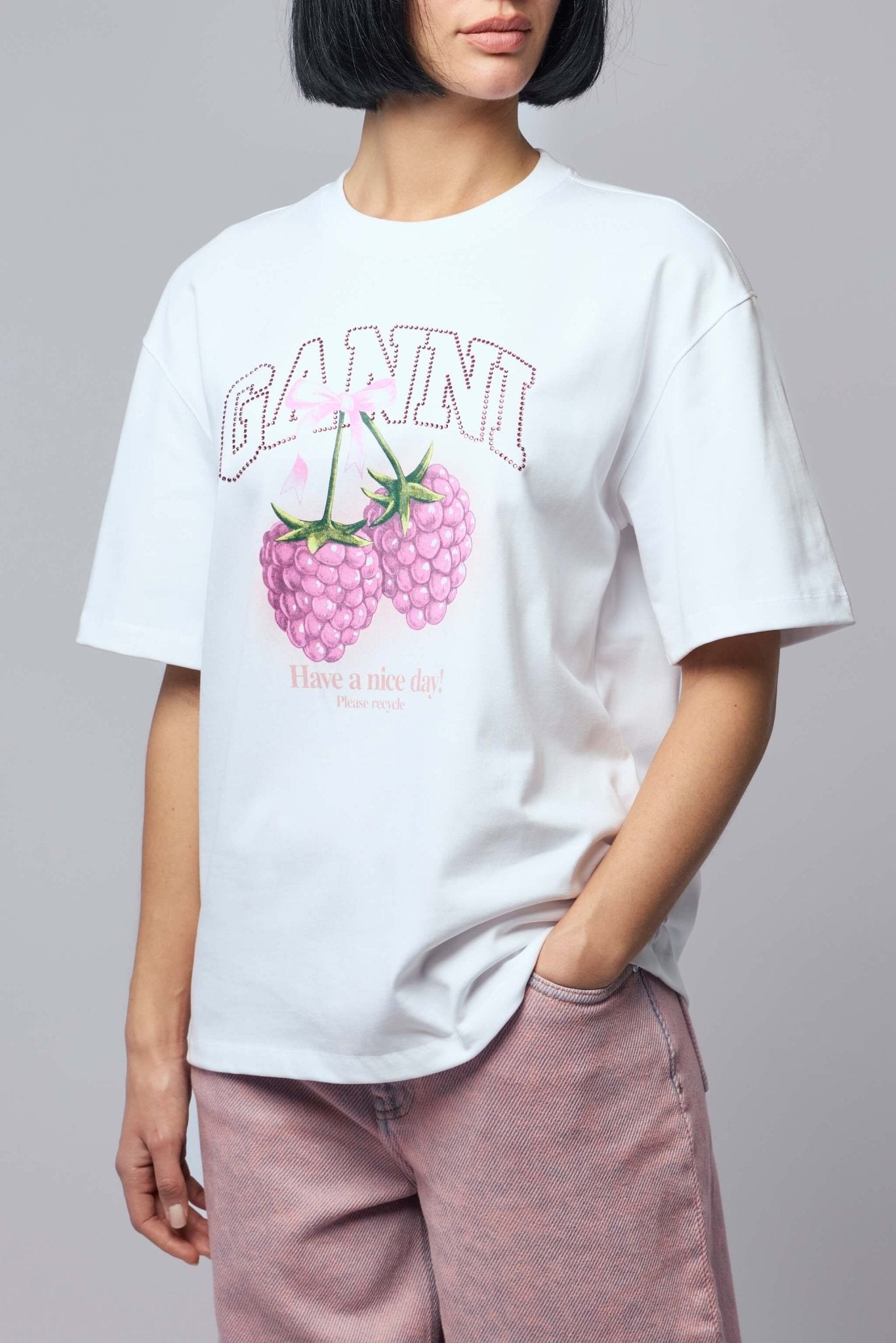 Heavy Cotton Jersey Raspberry