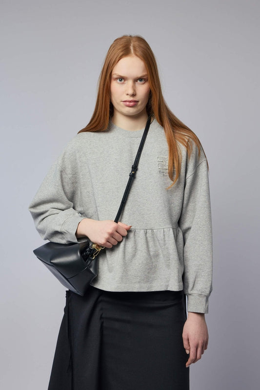 Isoli Crewneck with Peplum