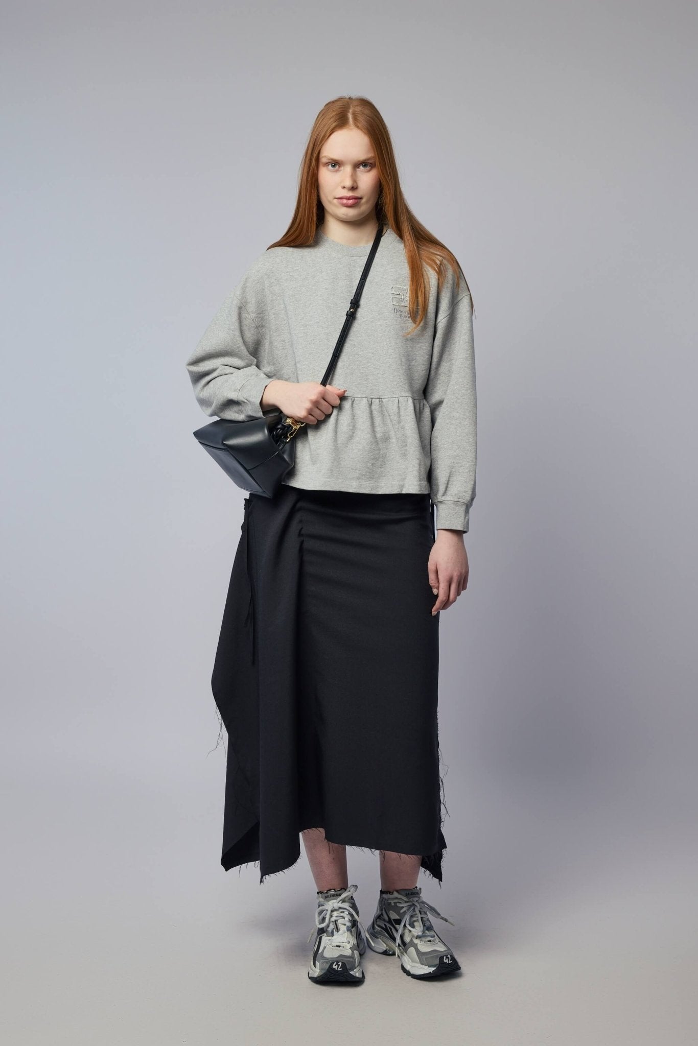 Isoli Crewneck with Peplum