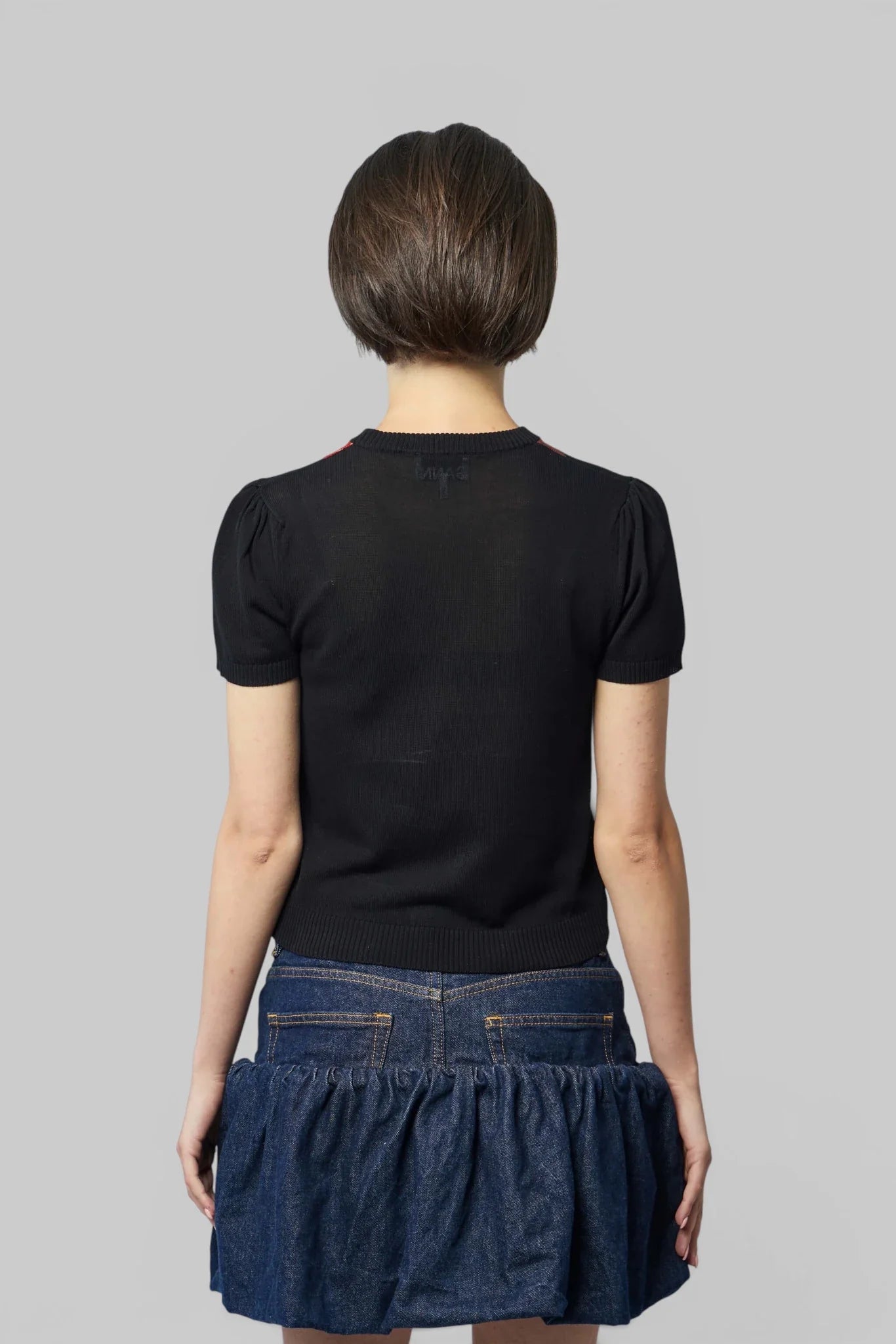 Light Cotton Argyle T-shirt