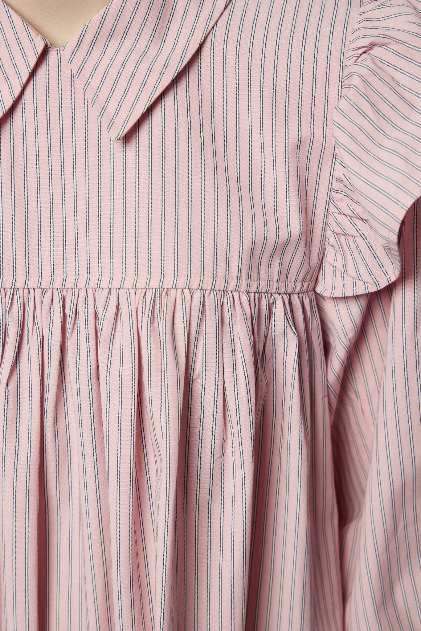 Pink Mini Shirt Dress