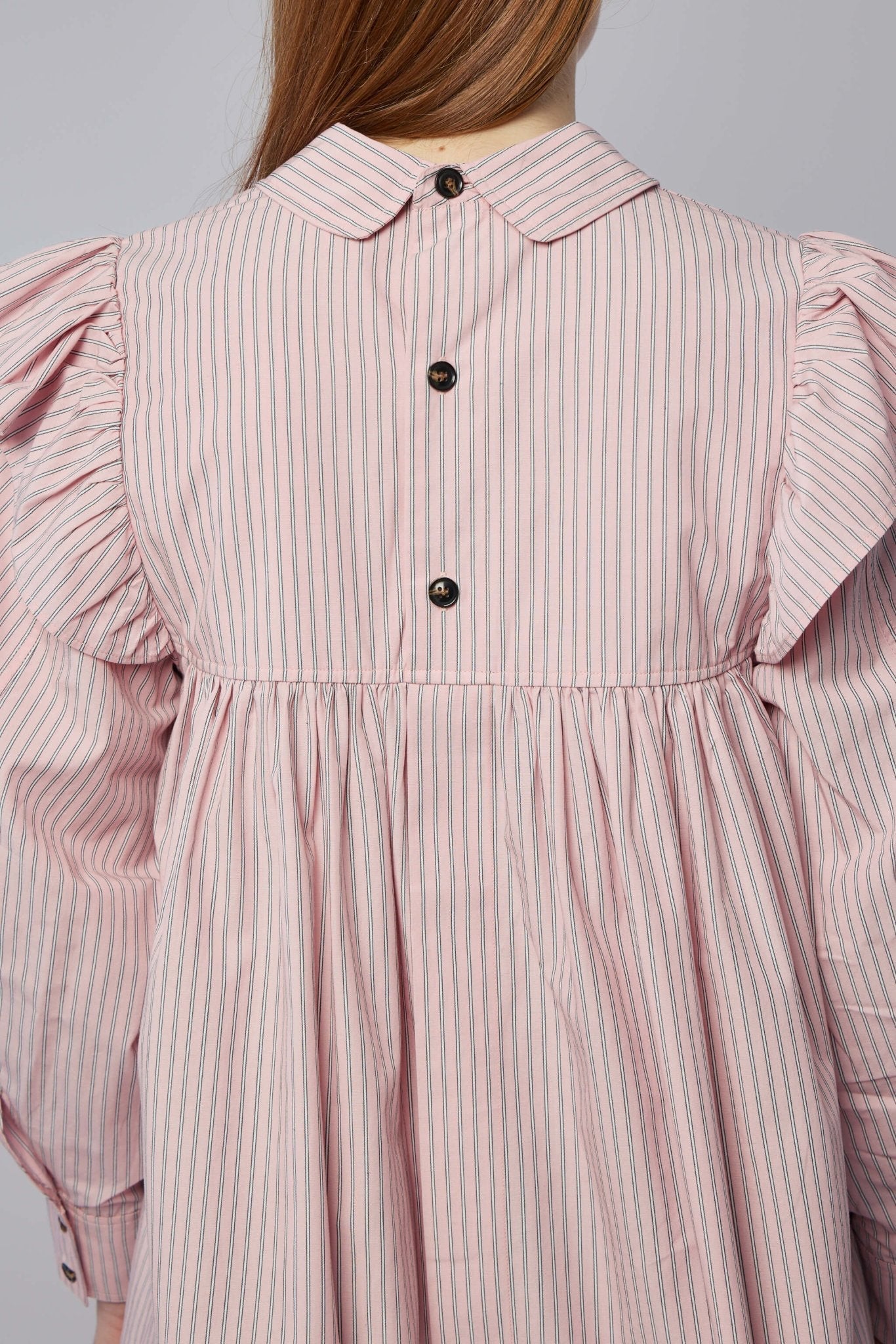 Pink Mini Shirt Dress