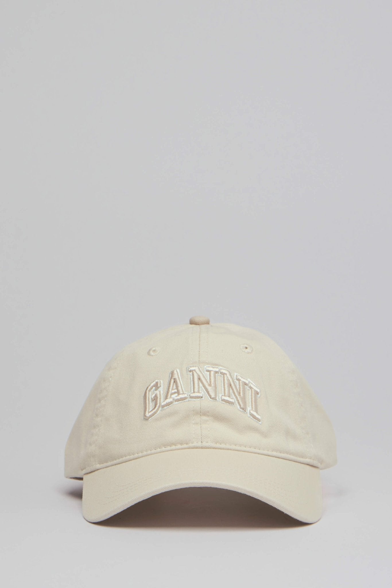 Washed Cotton Canvas Embroidered Cap