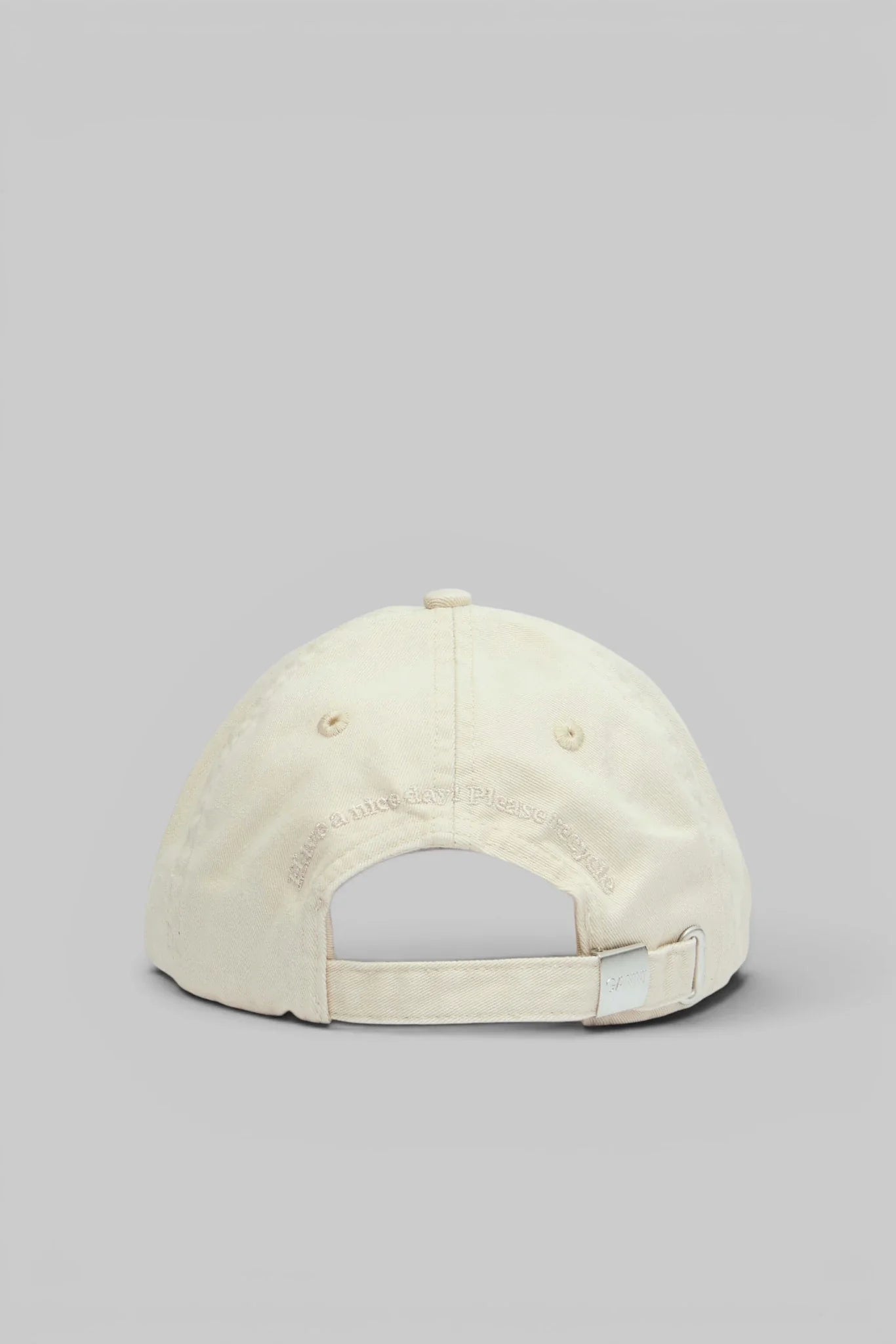 Washed Cotton Canvas Cap Emb