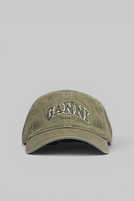 Washed Cotton Canvas Cap Emb