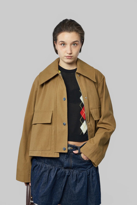 Workwear Canvas Short Barn Jacket