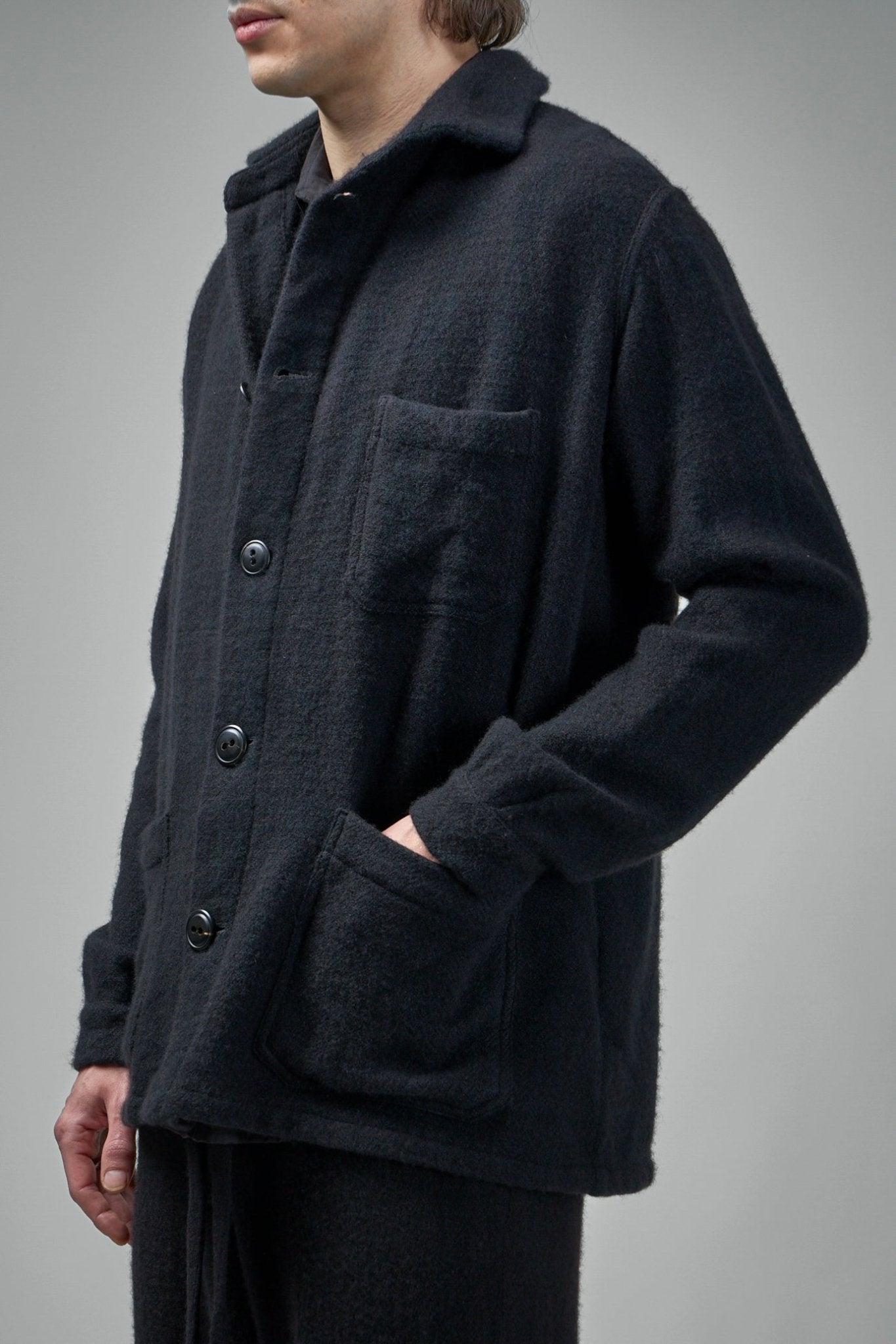 Handmade 4-pocket French Work Shirt