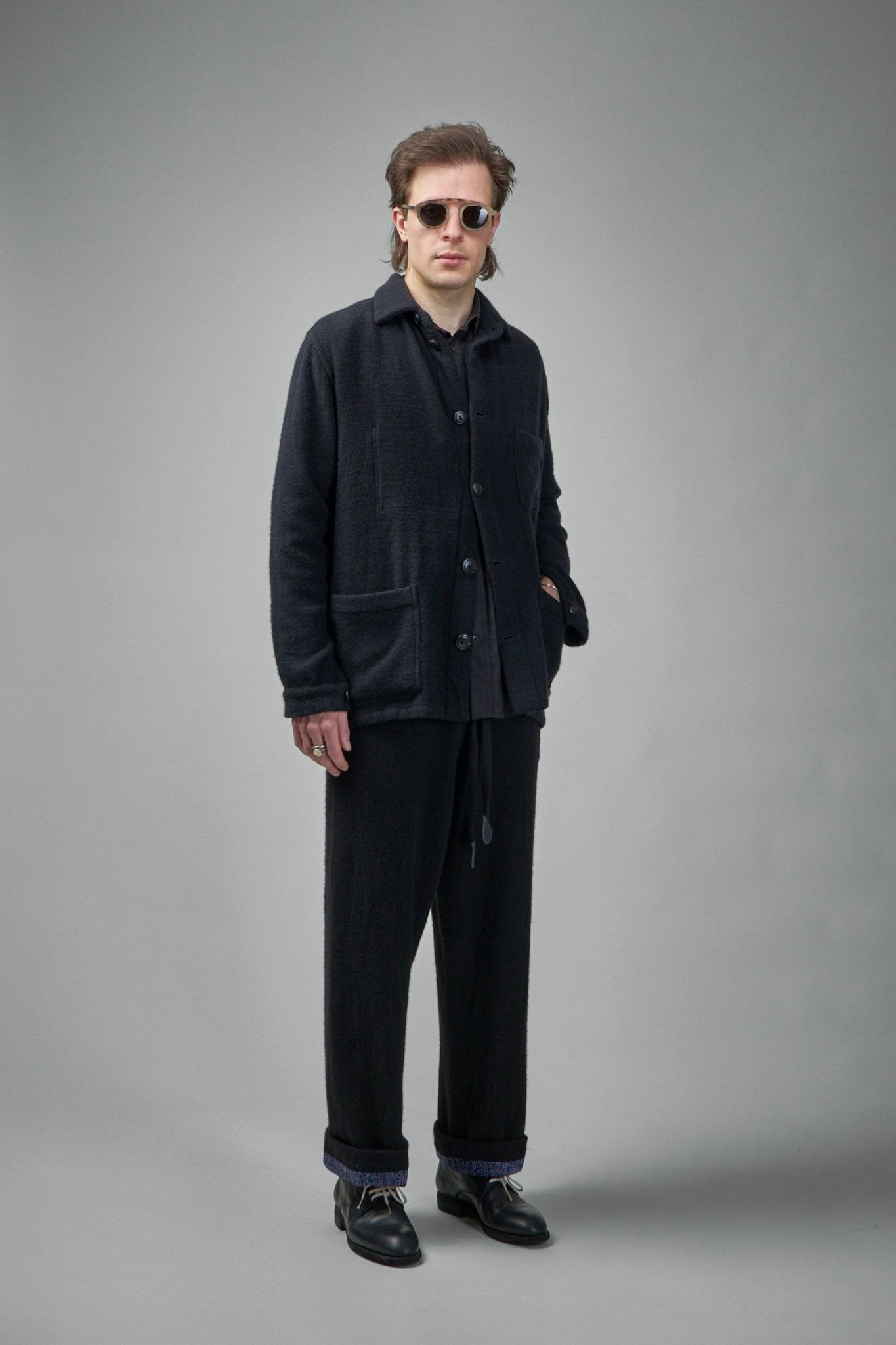 Handmade 4-pocket French Work Shirt