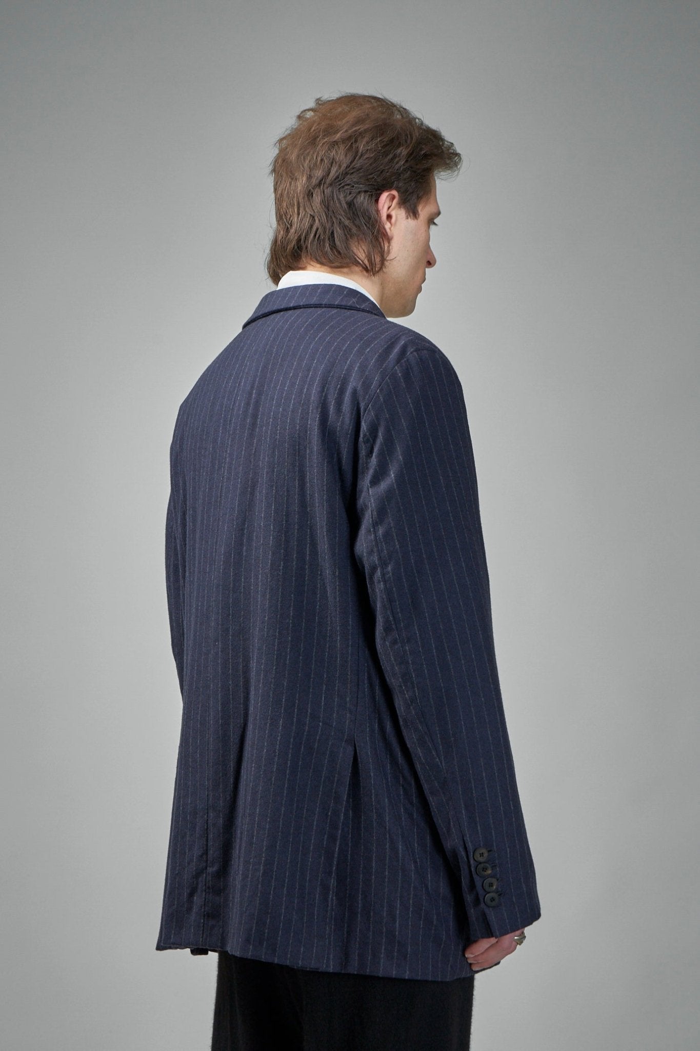 Handmade Elongated Double Breasted Jacket