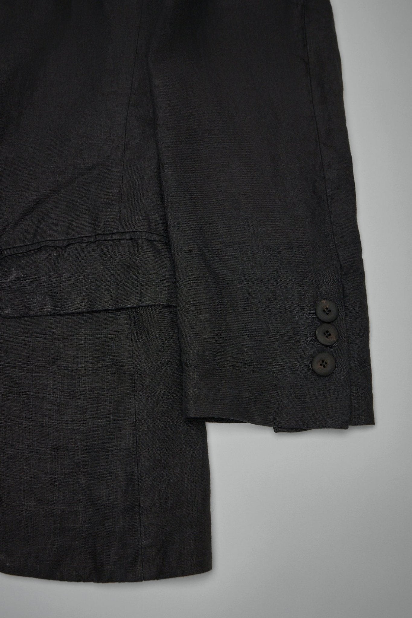 Hand Pad-stitched Classic Notch Lapel 3-button Fully-lined Jacket