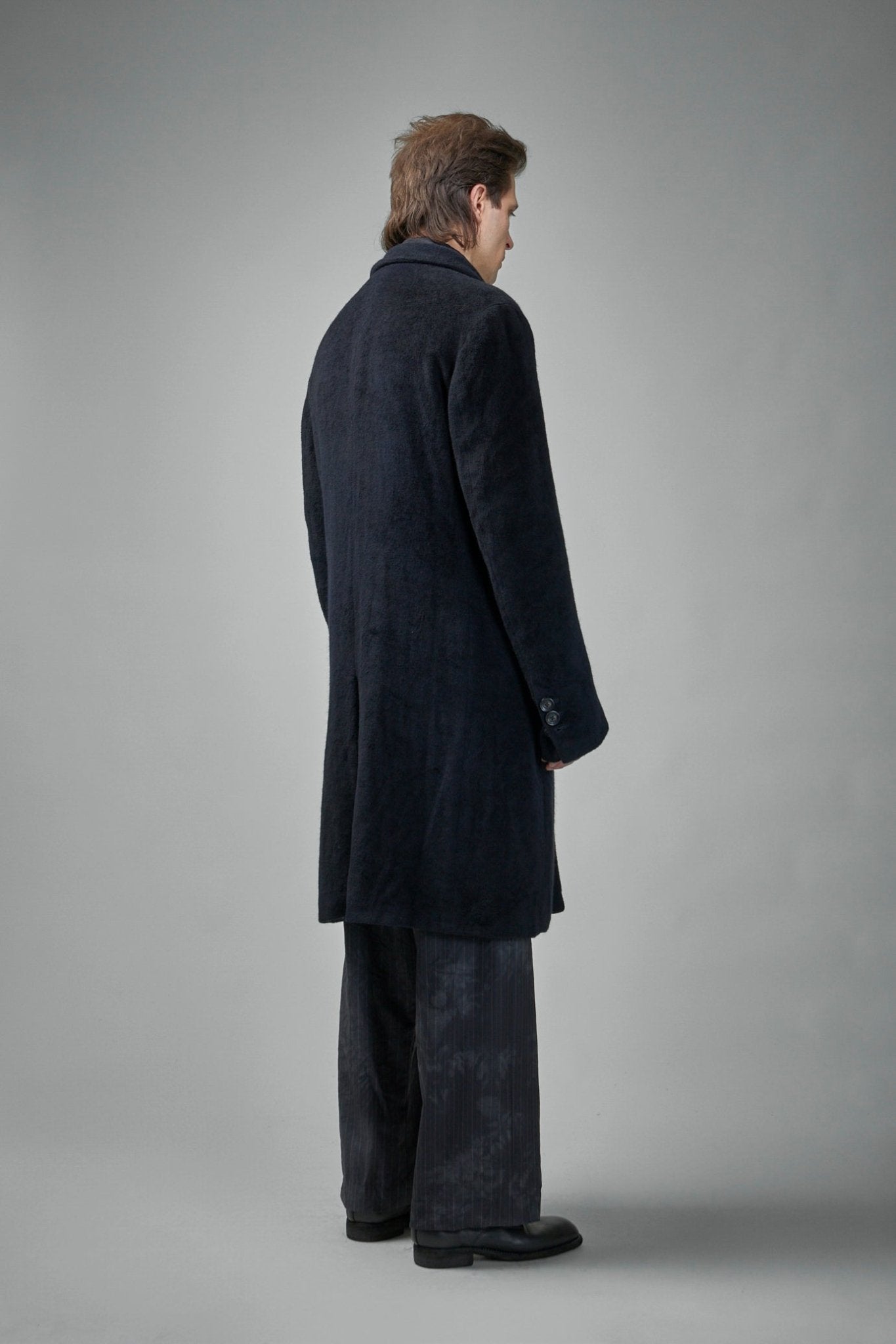 Pure Alashan Cashmere 3-ply Fully-Lined Como Silk Long Coat