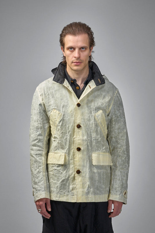 Waxed Reproduction 1950's American Short Hooded Parka