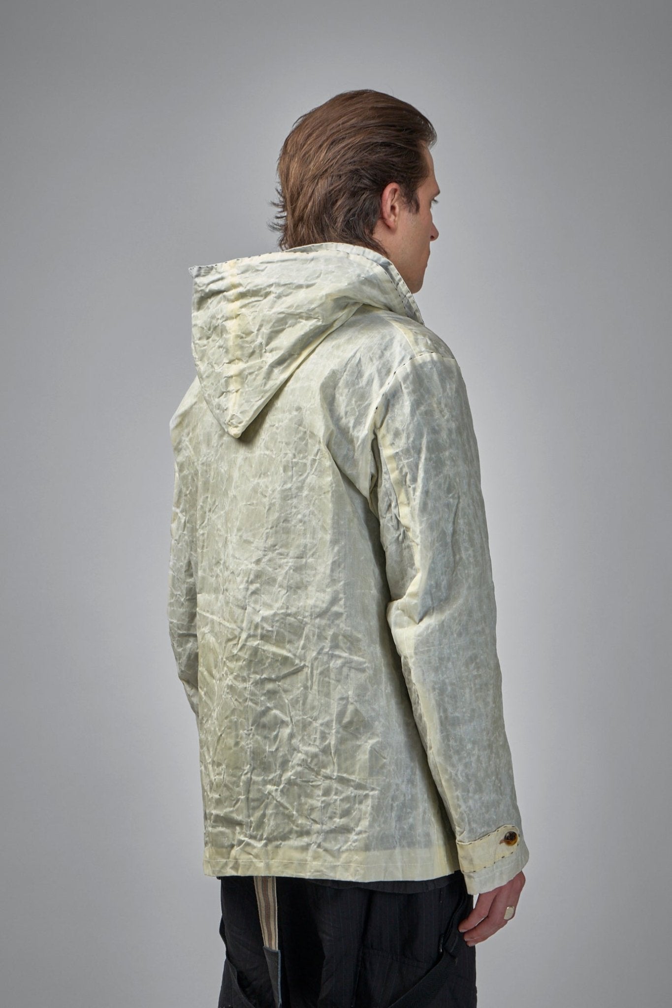Waxed Reproduction 1950's American Short Hooded Parka