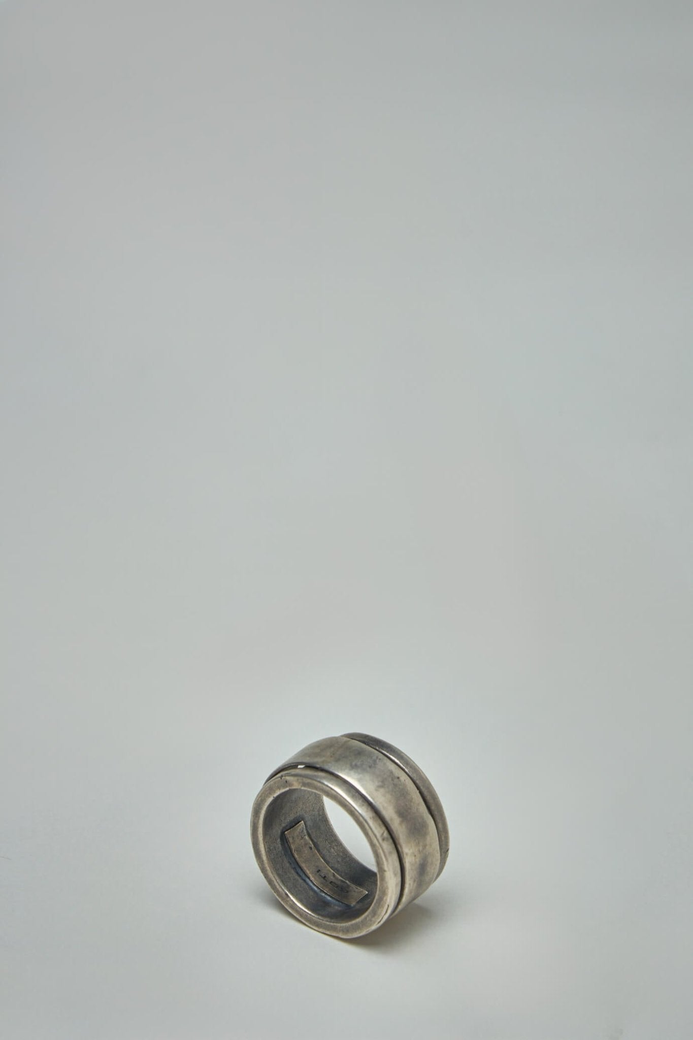 Double Layer Silver Ring