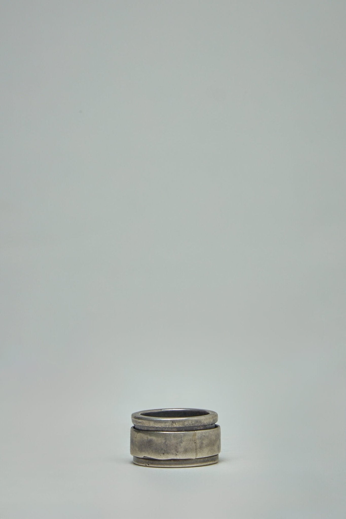 Double Layer Silver Ring