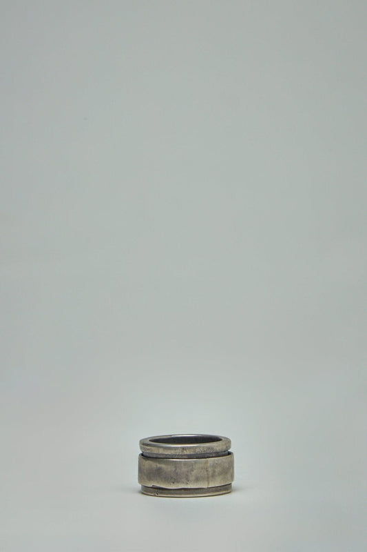 Double Layer Silver Ring