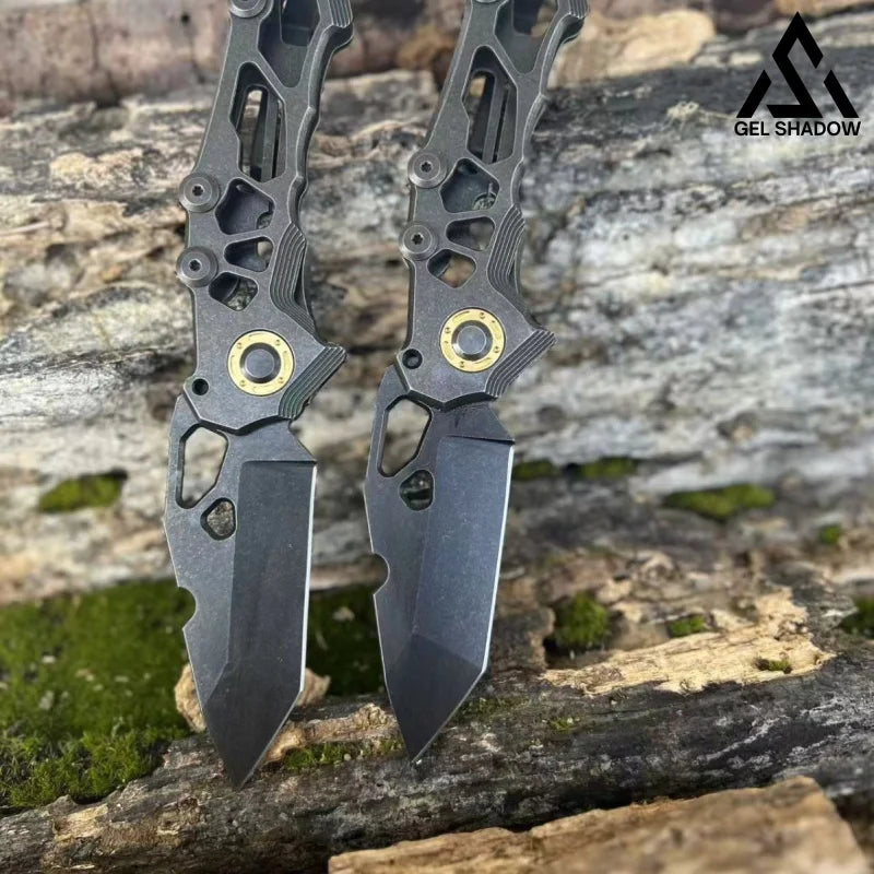 GS156 D2Heavy-duty folding high-hardness outdoor knife