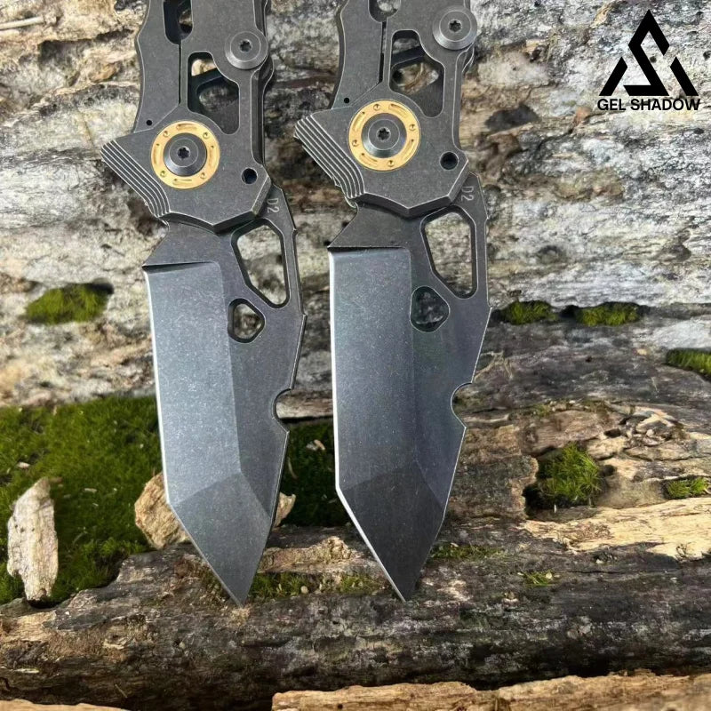 GS156 D2Heavy-duty folding high-hardness outdoor knife