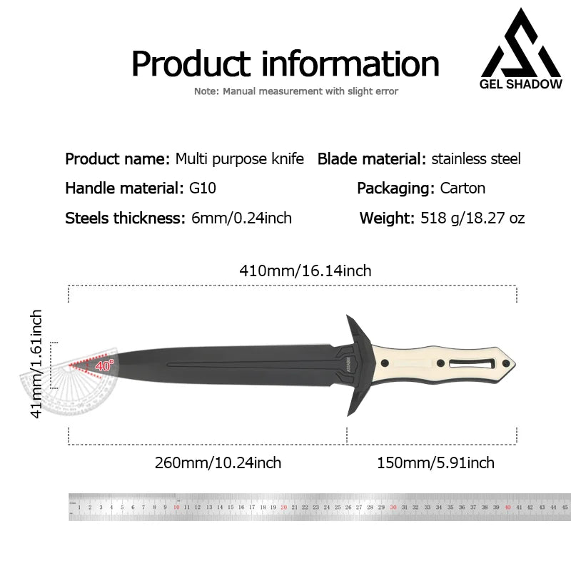 GS176 Multi-functional Knife Outdoor tools