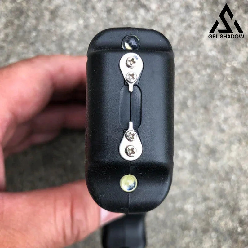 GS182 Striker Self Defense 10MV Stun Gun LED Light w/ Safety Pin