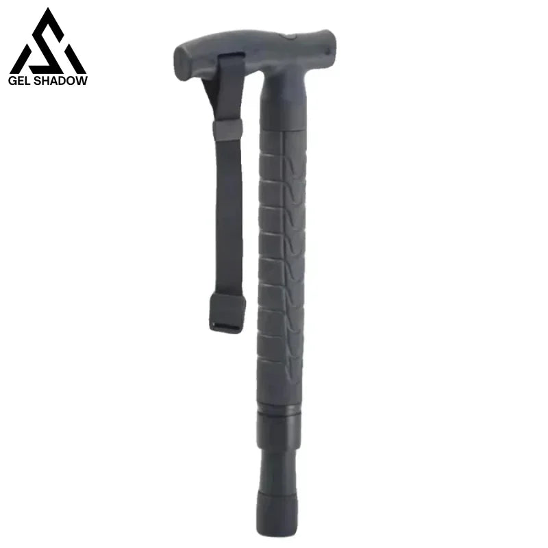 GS183 FOX Telescopic Hiking Pole with Self-Defense Baton