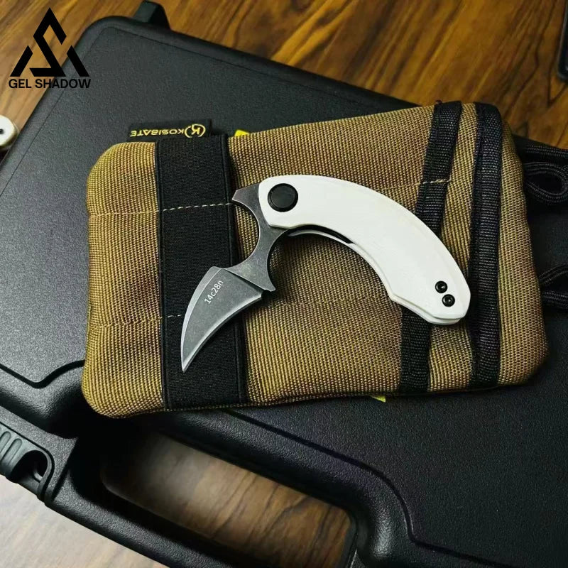 GS184 EDC Carry a folding knife karambit defense