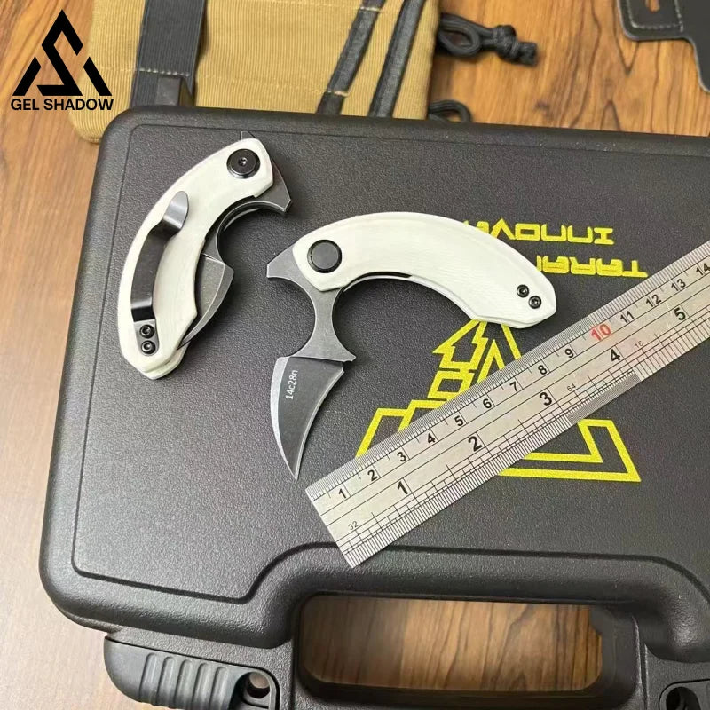 GS184 EDC Carry a folding knife karambit defense