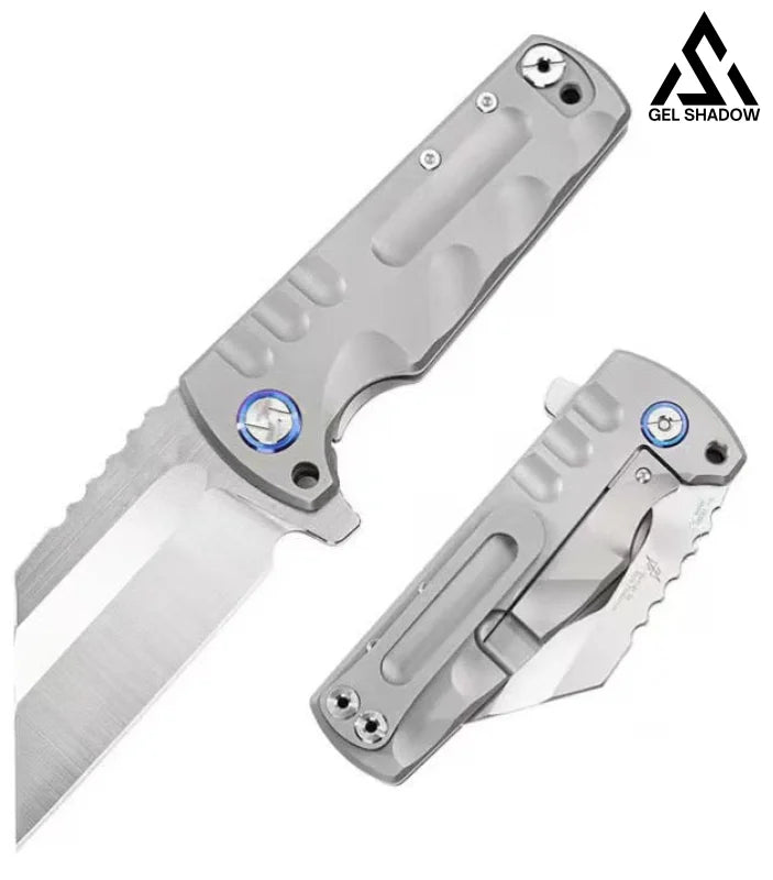 GS191 ARTISANCUTLERY Tactical Knife Proponent Subsize (1820PS) D2 Steel Black PVD Blade with G10 Handle