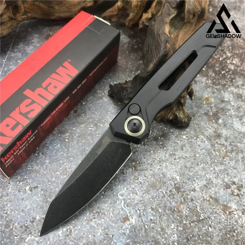 GS198 Kershaw 7550 Outdoor Folding Knife, Aviation Aluminum Alloy Handle