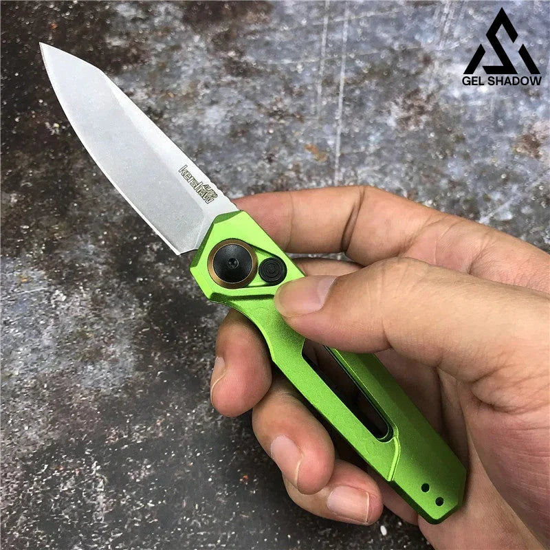 GS198 Kershaw 7550 Outdoor Folding Knife, Aviation Aluminum Alloy Handle