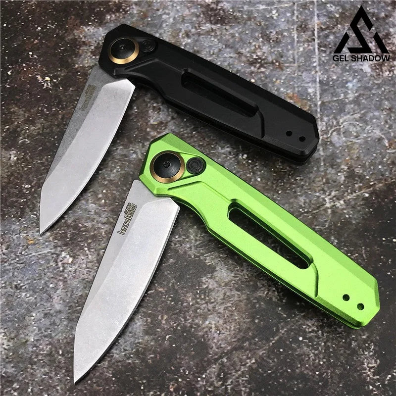 GS198 Kershaw 7550 Outdoor Folding Knife, Aviation Aluminum Alloy Handle