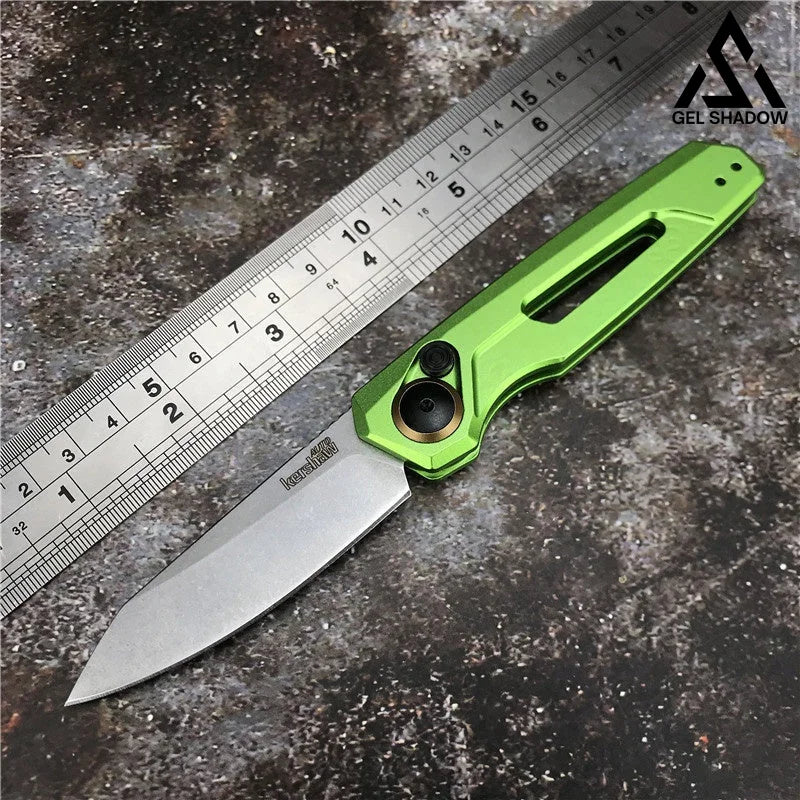 GS198 Kershaw 7550 Outdoor Folding Knife, Aviation Aluminum Alloy Handle