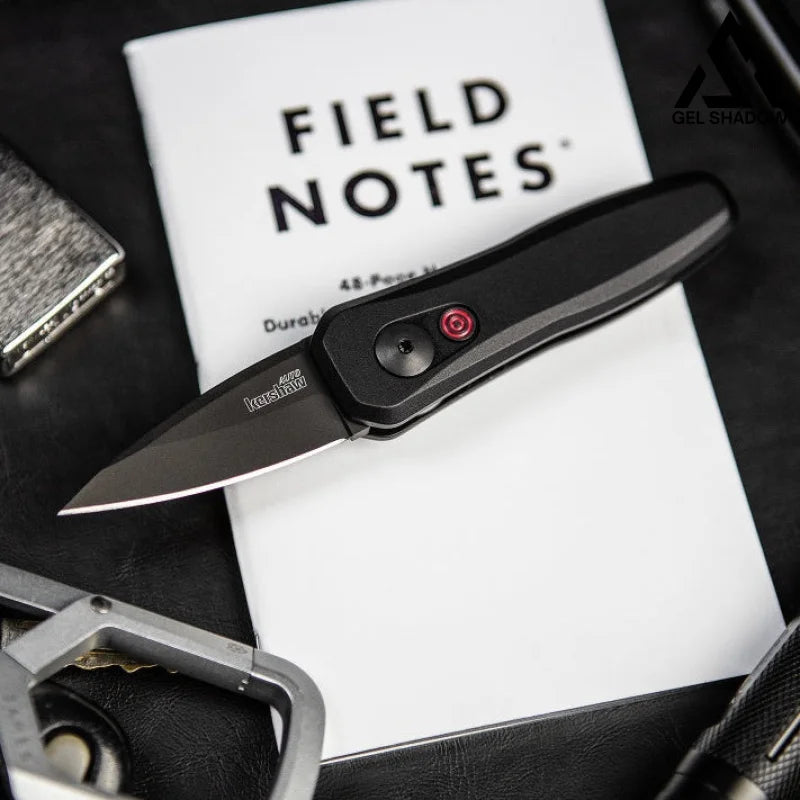 GS201 Kershaw 7500BLK Launch 4 Mini Button Assisted Folding Pocket Knife