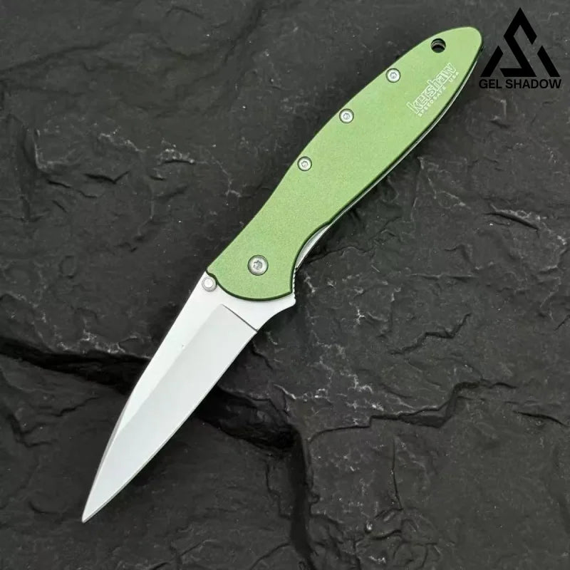 GS203 Kewshaw 1660 Pocket Folding Knife Non-slip Nvlon Fiber Handle EDC