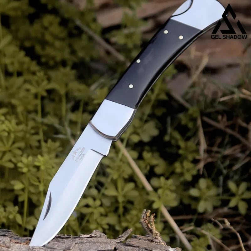 GS204 Buck112 Folding Knife – Compact EDC Pocket Knife for Camping