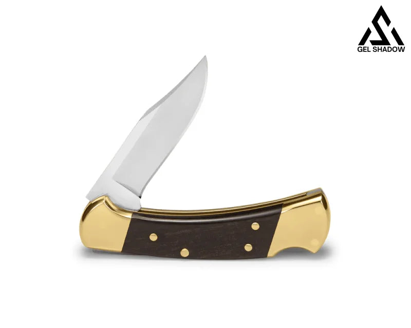 GS204 Buck112 Folding Knife – Compact EDC Pocket Knife for Camping