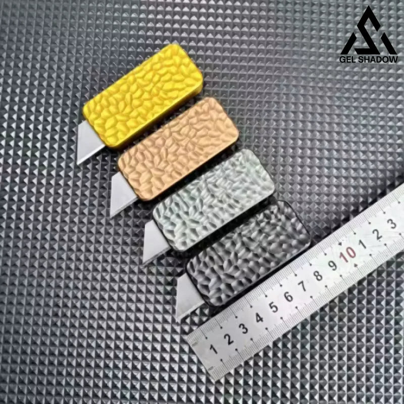 GS209 Meteorite Pattern Mini Creative Art Knife Fidget Knife