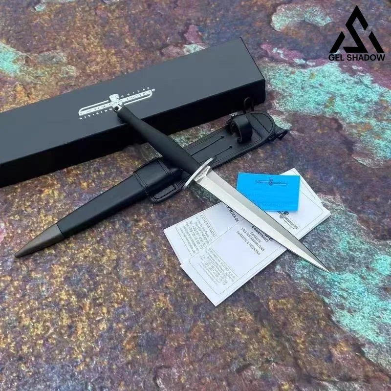 GS214 Sentry's Edge:N690 Steel All-Terrain Tool Integrated Tactical Straight Knife