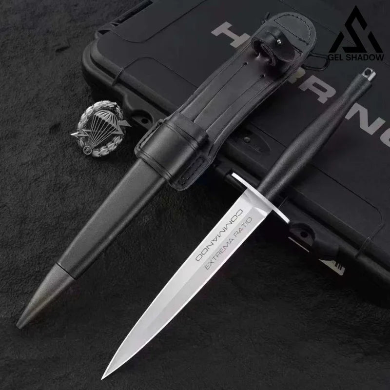 GS214 Sentry's Edge:N690 Steel All-Terrain Tool Integrated Tactical Straight Knife