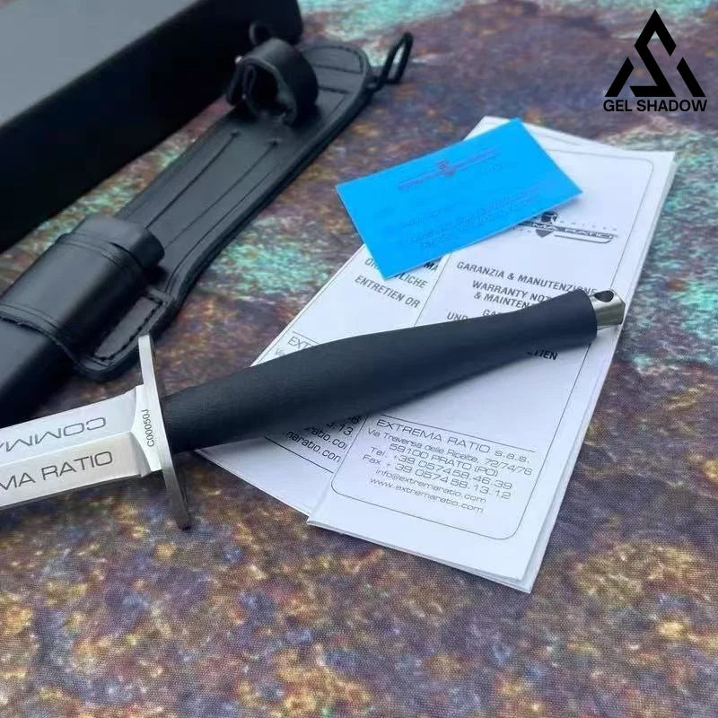 GS214 Sentry's Edge:N690 Steel All-Terrain Tool Integrated Tactical Straight Knife