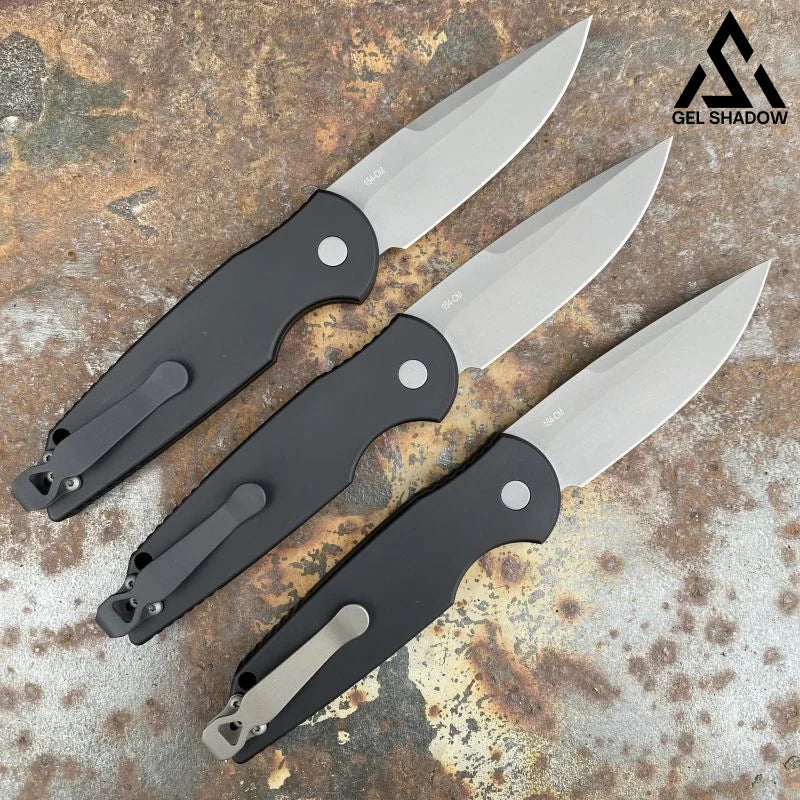 GS219 Pro-Tech TR-3 Auto Black Grooved