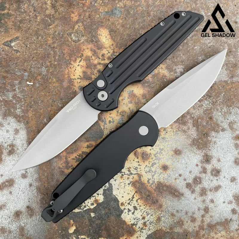 GS219 Pro-Tech TR-3 Auto Black Grooved