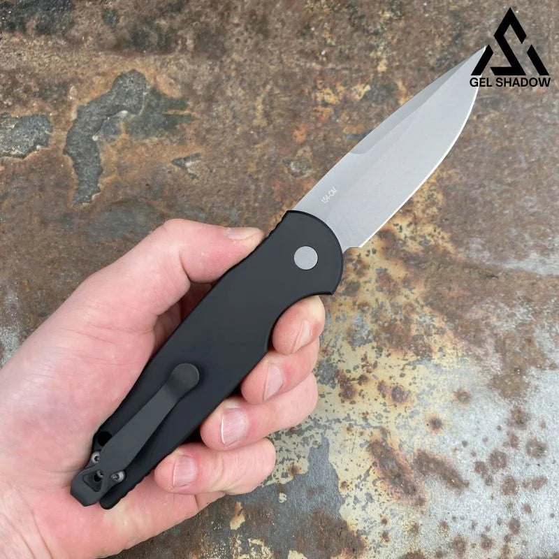 GS219 Pro-Tech TR-3 Auto Black Grooved