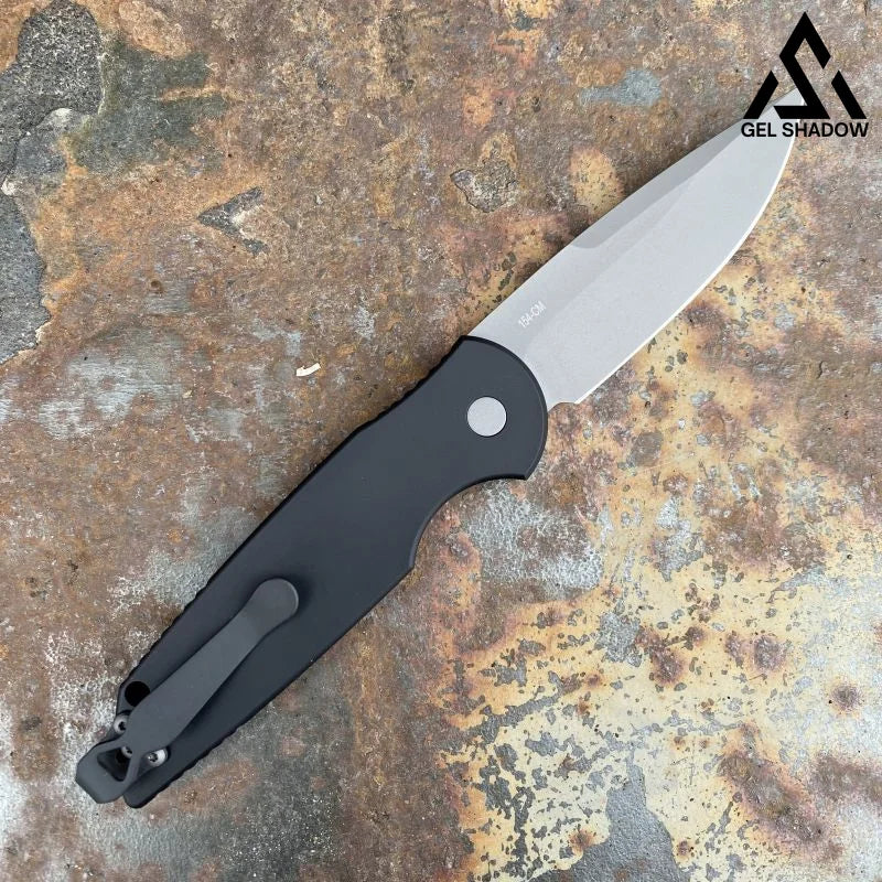 GS219 Pro-Tech TR-3 Auto Black Grooved