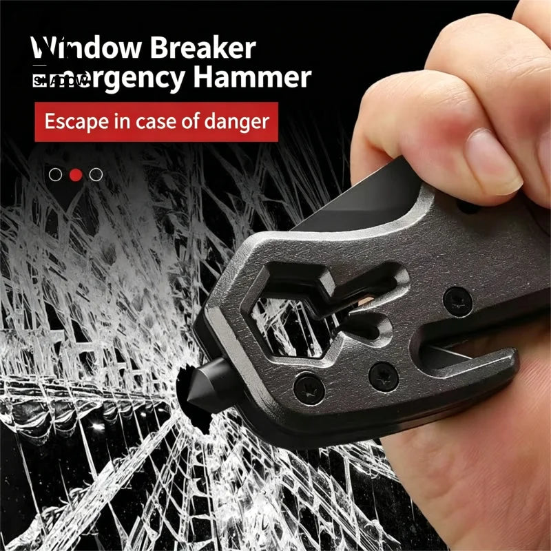 GS227 Outdoor multi-functional emergency knife