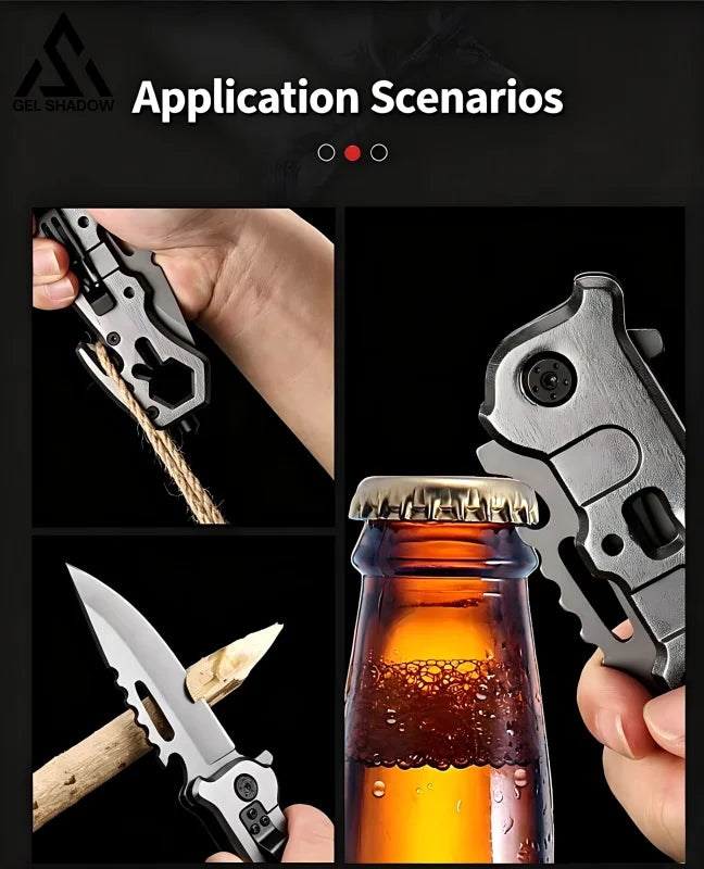 GS227 Outdoor multi-functional emergency knife
